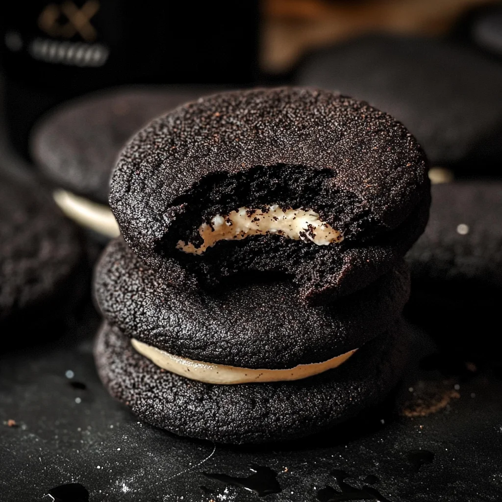 Black Velvet Cheesecake Cookies