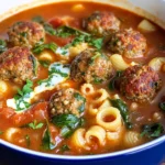 Creamy Italian Meatball Soup