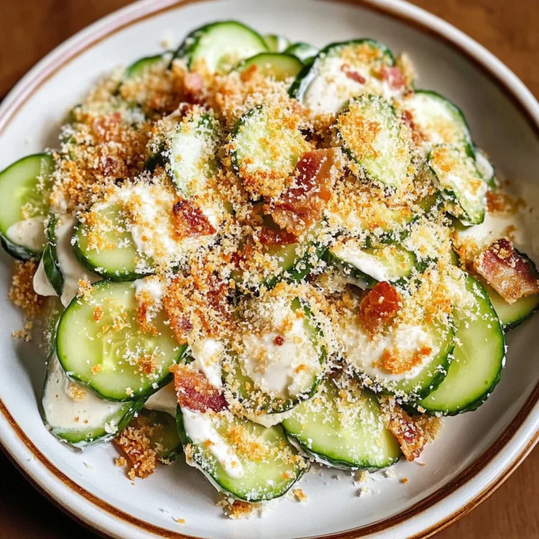 Cucumber Caesar Salad