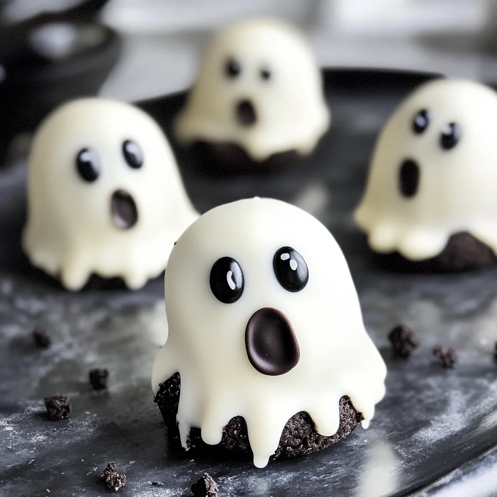 Ghost OREO Ball Truffles