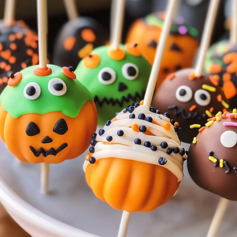 Halloween Cake Pops