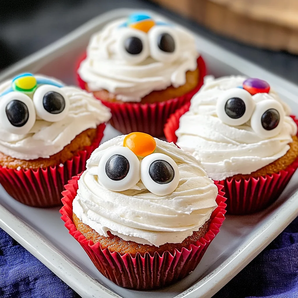 Mummy Cupcakes