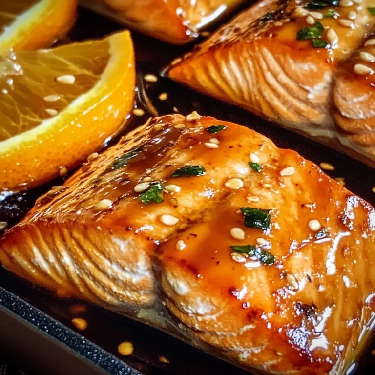Orange Glazed Salmon