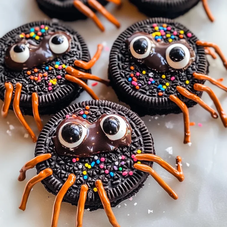 Oreo Spider Halloween Cookies