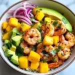 Shrimp Avocado Mango Bowls