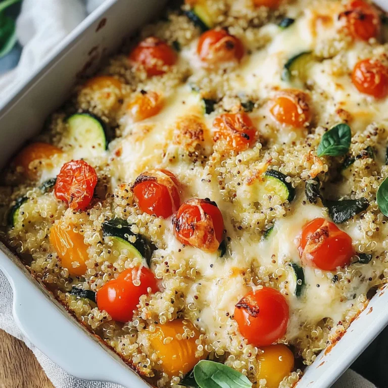 Veggie-Packed Quinoa Casserole