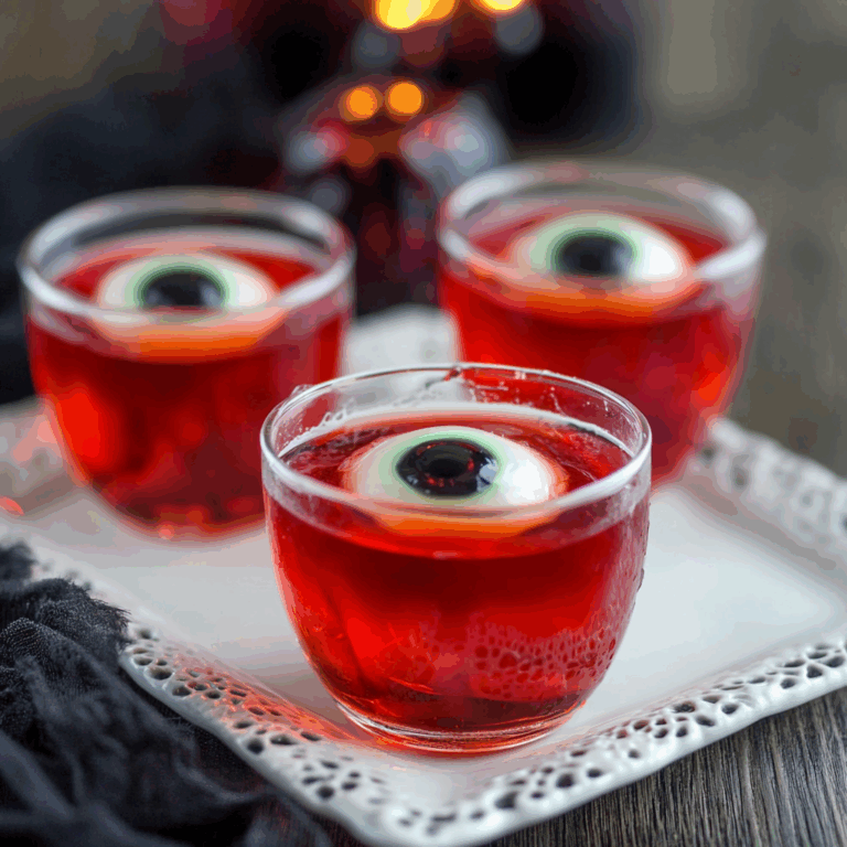 Halloween Eyeball Jello Shots