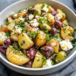 Amazing Mediterranean Potato Salad: 2 Flavors to Adore
