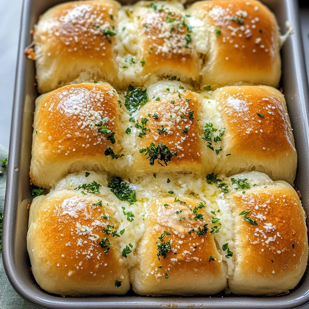 Buttery cheese Garlic Rolls, everyone will love them!