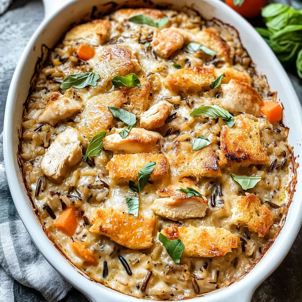 Chicken Wild Rice Casserole Recipe