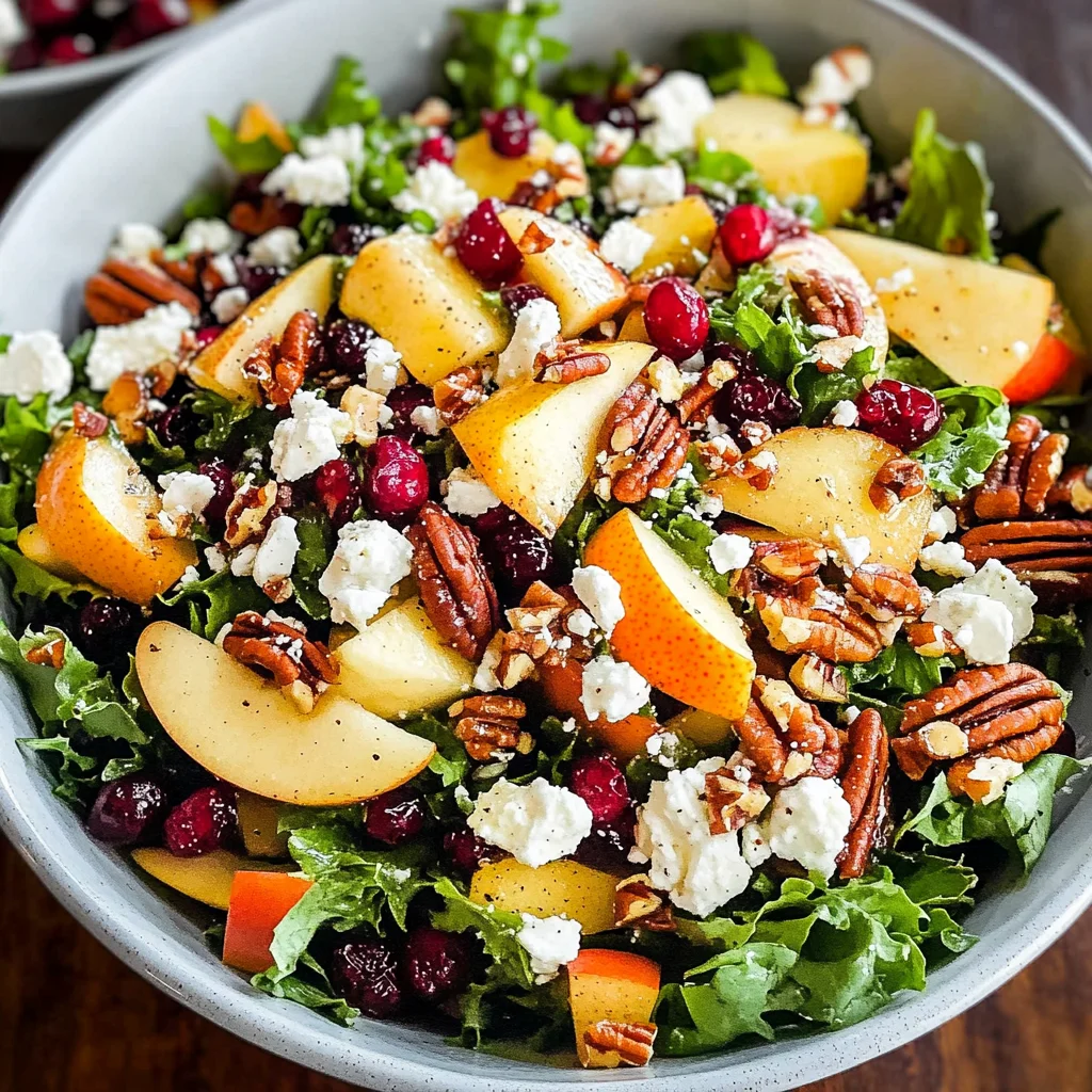 Chopped Autumn Salad with Apple Cider Dressing