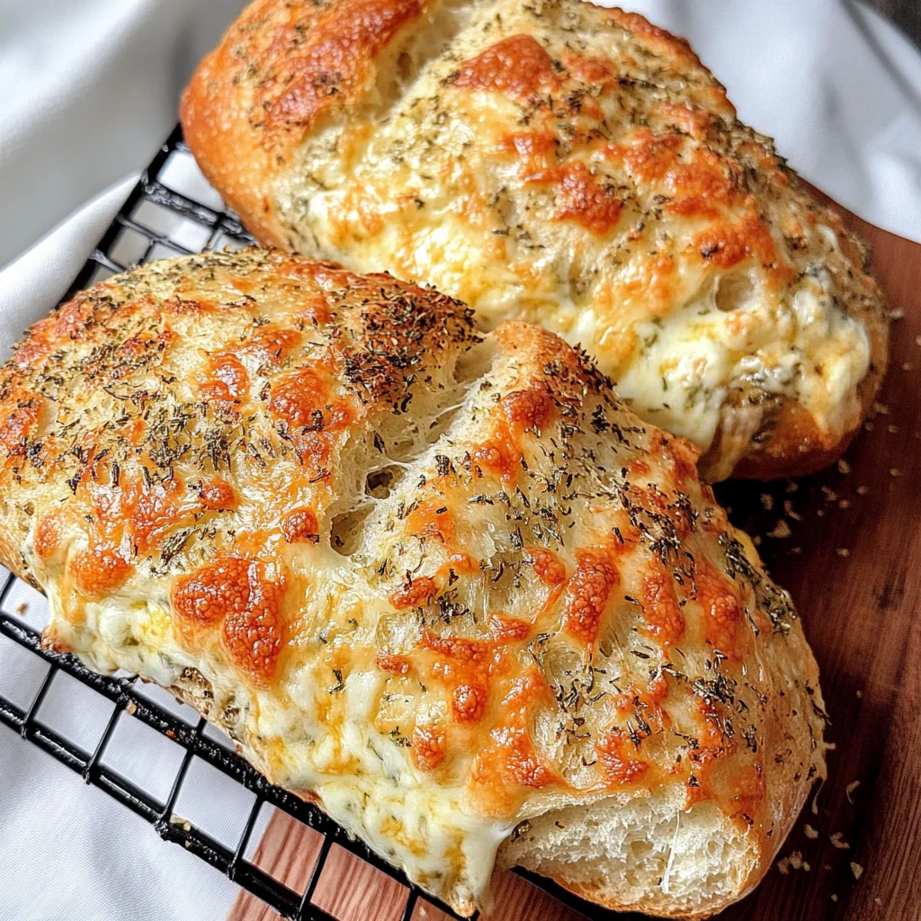 Delicious Italian Herb and Cheese Bread