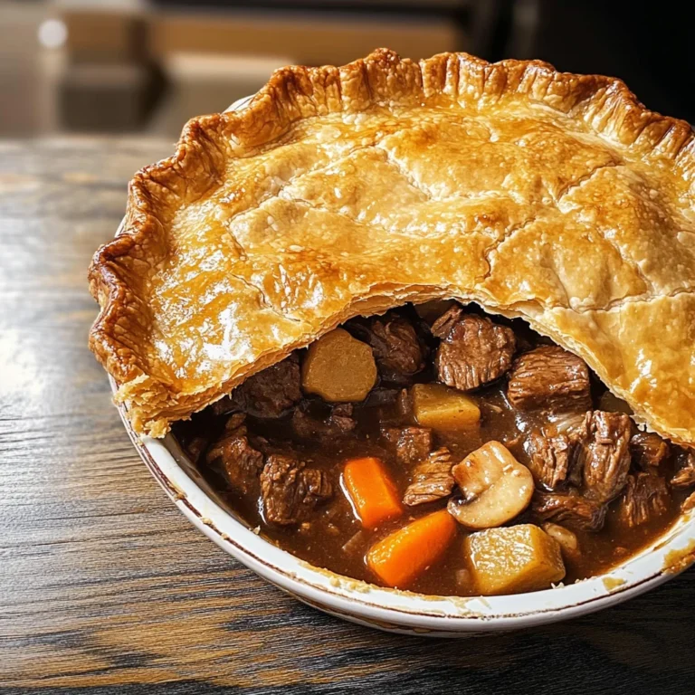 Guinness Braised Beef Pot Pie
