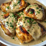 Irish Chicken in Whiskey Cream Sauce