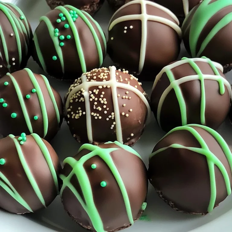 Mint Oreo Truffles
