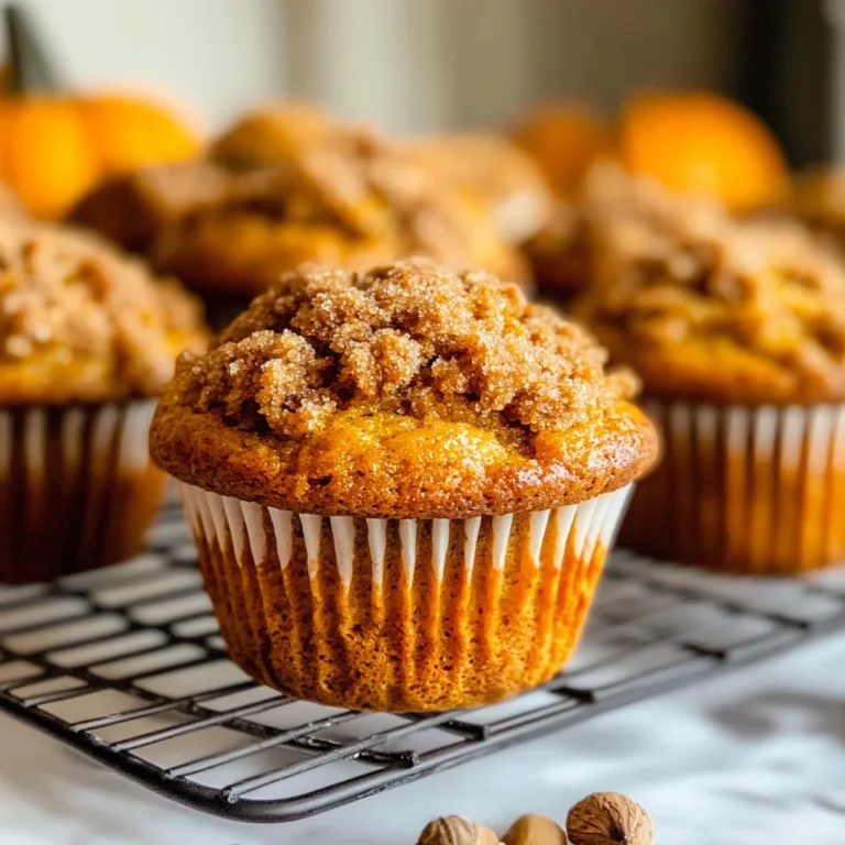Pumpkin Streusel Muffins