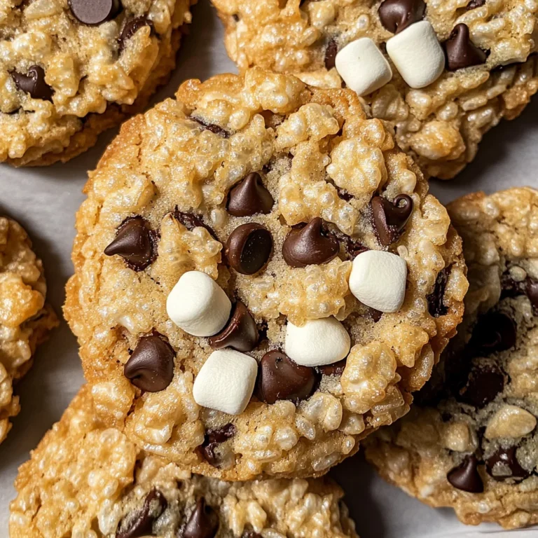 Rice Krispie Cookies with Chocolate Chips Recipe