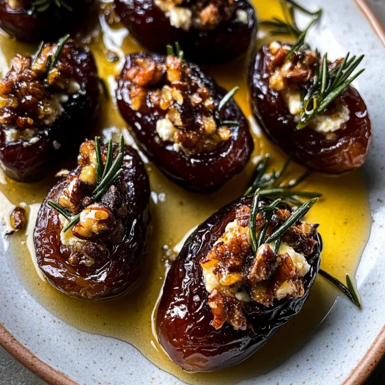 Roasted Stuffed Dates