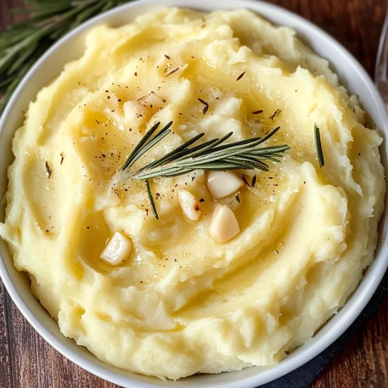 Rosemary Garlic Mashed Potatoes