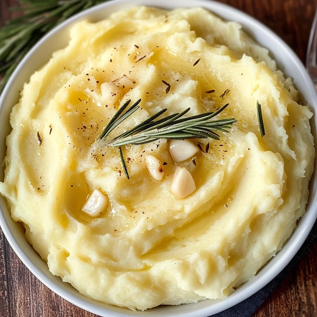 Rosemary Garlic Mashed Potatoes