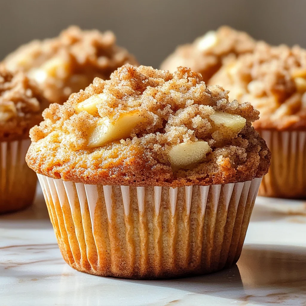 Unleash 12 Divine Apple Cinnamon Streusel Muffins From Your Oven Today