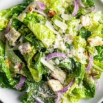 5-Minute Lemon Parmesan Lettuce Salad
