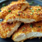 Air Fryer Parmesan Crusted Chicken