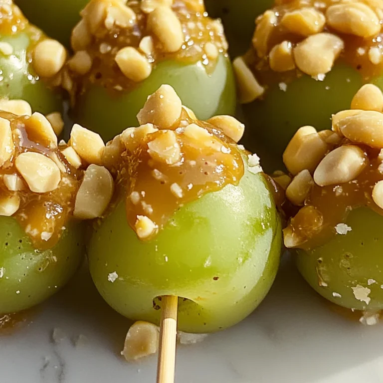 Caramel Apple Grapes