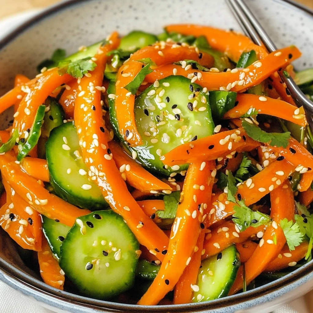 Carrot and Cucumber Salad