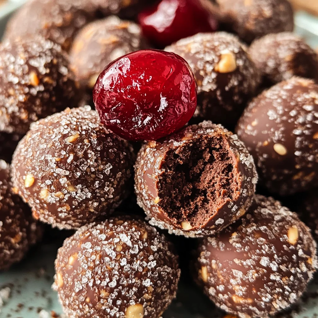 Cherry Rum Balls