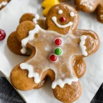 Chewy Gingerbread Man Cookies