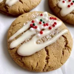 Chewy Maple Cinnamon Cookies with White Chocolate