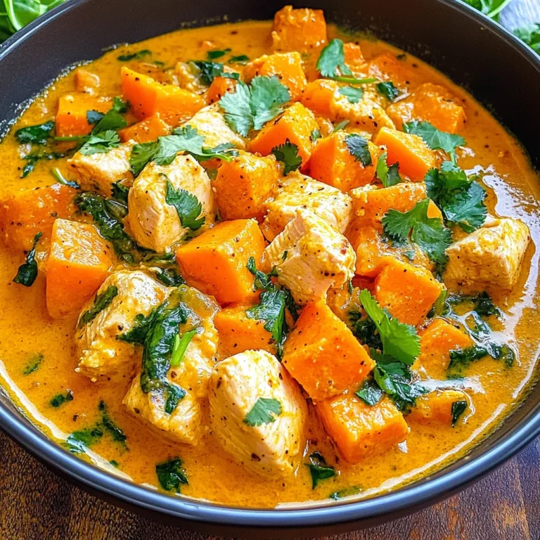 Chicken Sweet Potato Curry