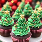 Christmas Tree Cupcakes