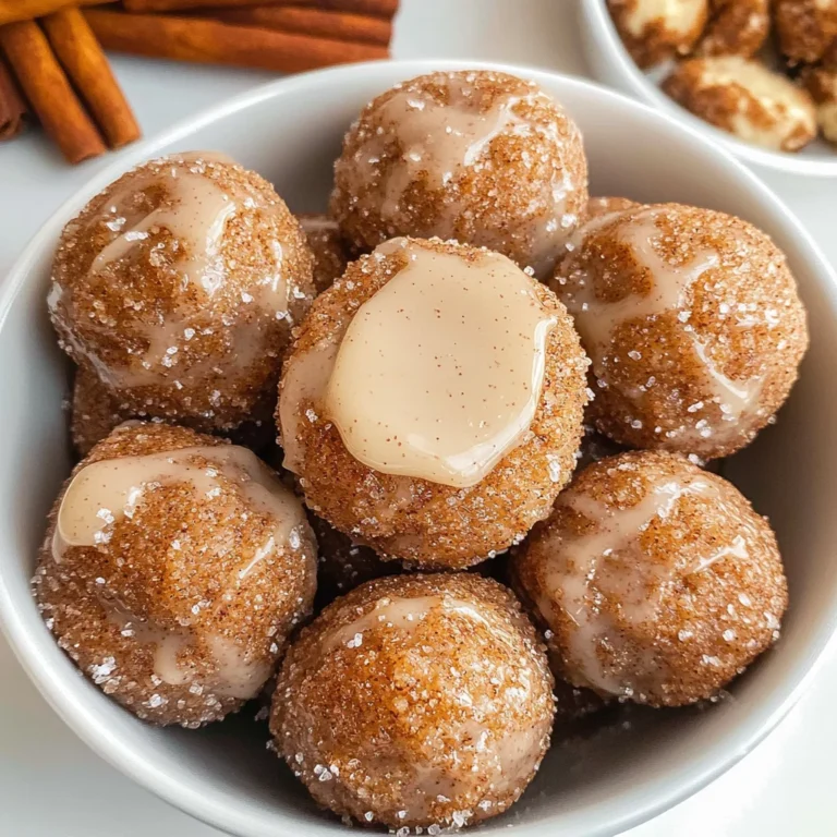 Cinnamon Roll Protein Bites