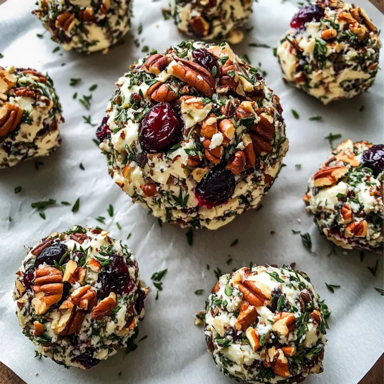 Cranberry Pecan Goat Cheese Ball