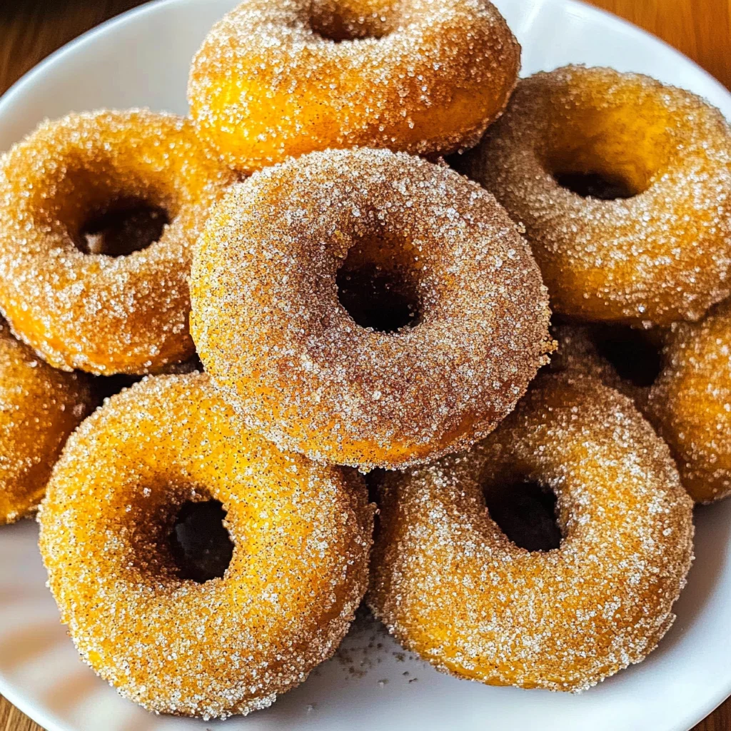 Easy Baked Pumpkin Donuts