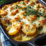 French Onion Potato Bake