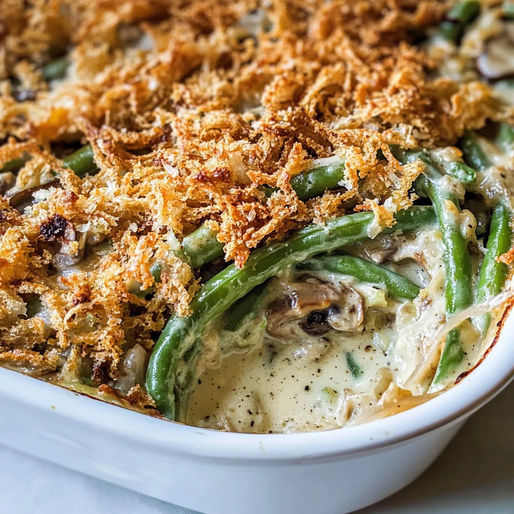Homemade Green Bean Casserole