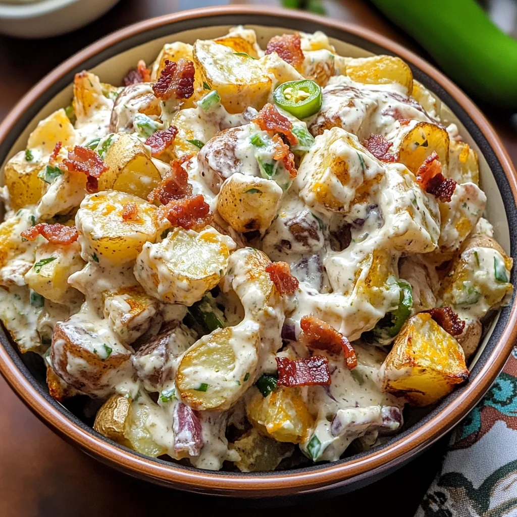 Jalapeno Popper Roasted Potato Salad