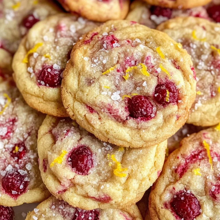 Lemon Raspberry Cookies