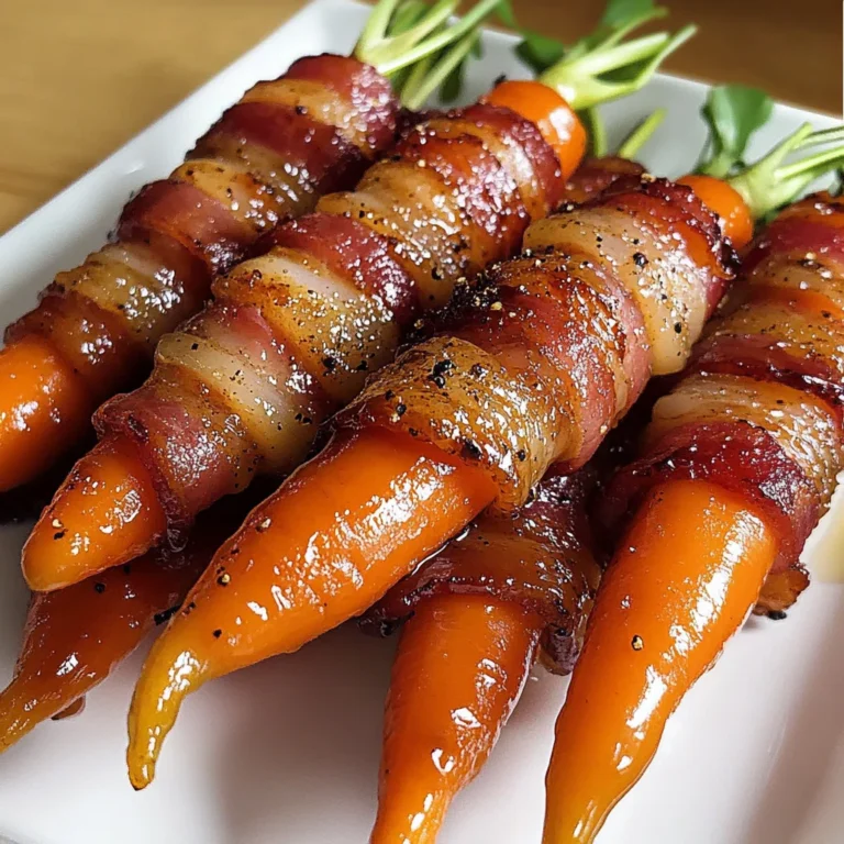 Maple Bacon Carrots