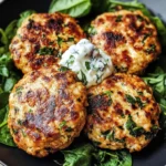 Mediterranean Chicken Patties