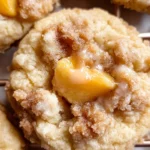 Peach Cobbler Cookies
