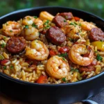 Shrimp Sausage Dirty Rice