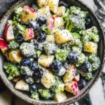 Skinny Broccoli Salad with a Poppy Seed Dressing