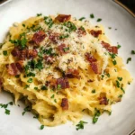Spaghetti Squash Carbonara