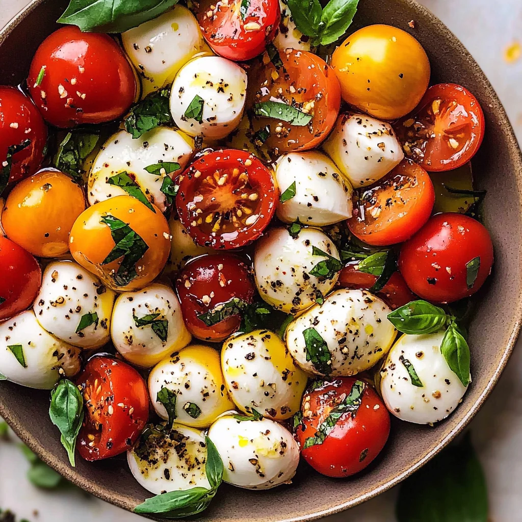 Tasty Tomato Mozzarella Salad