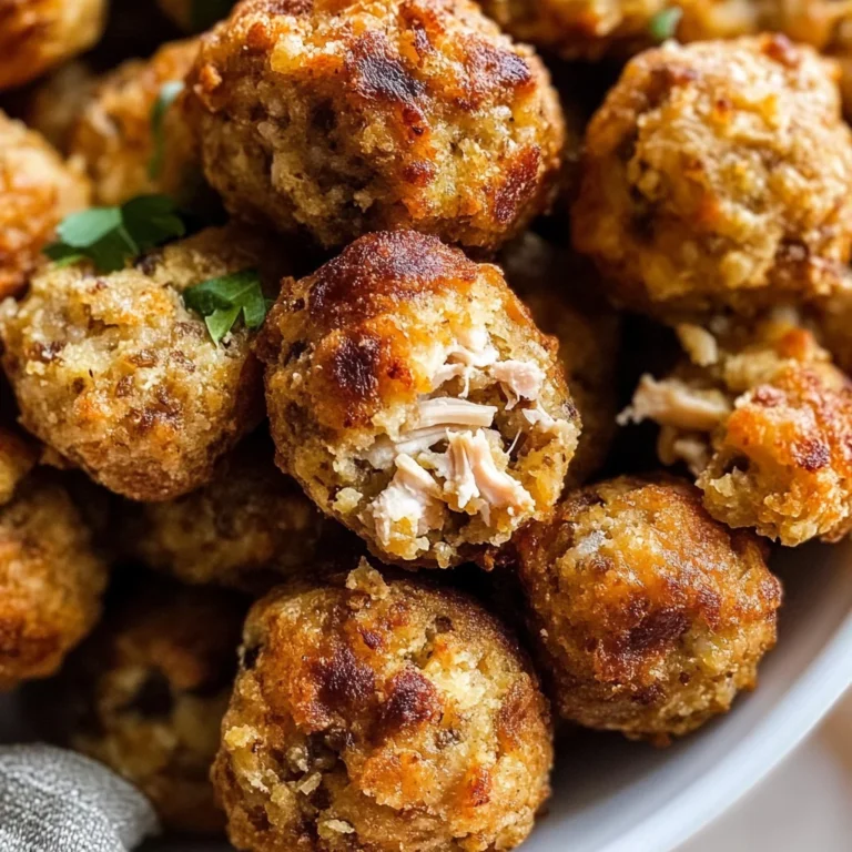 Turkey stuffing Balls