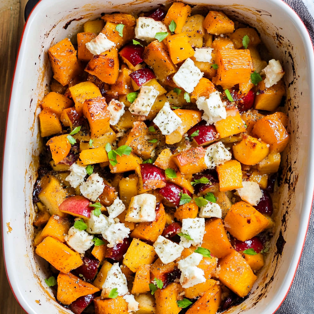Butternut Squash Apple Bake